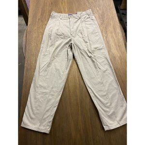 Norsport Pleated Khaki Pants Men's 36x34